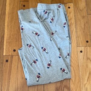 Polo Ralph Lauren Polo Bear Pajama Pants Mens Gray Lounge PJ Medium